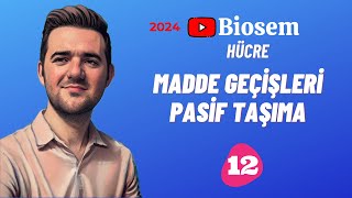 Pasif Taşıma Soru Çözümü  yks2024 Biyoloji Soru Çözümü  9sınıf Soru Çözümü [upl. by Hunter]