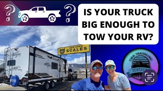 Can You Tow an RV with a Half Ton Truck We Tow Our Grand Design Imagine 22 MLE with Our F150 [upl. by Ashlan]