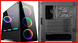 Bgears bVoguish Gaming PC with Tempered Glass ATX Mid Tower USB30 Support EATX ATX mATX ITX [upl. by Hayikaz378]