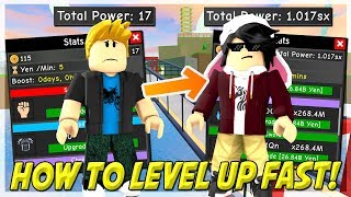 HOW TO LEVEL UP FAST IN ANIME FIGHTING SIMULATOR ROBLOX [upl. by Jovitta452]