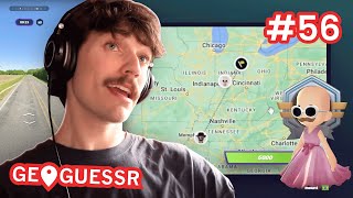 SÓ PALPITADA BEM DADA  GeoGuessr 56 [upl. by Atiuqes]