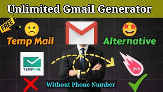 How To Make Unlimited Gmail Account Without Phone Number Temp Mail Alternative Tech Tapestry [upl. by Niamert238]