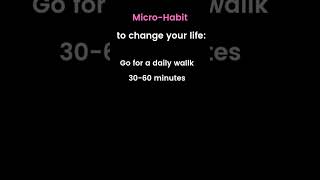 Microhabitat to change your life Daily 3060 minutes walk [upl. by Yrtnahc]