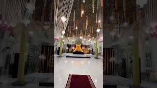 Wedding Hall wedding weddingroomdecoration officalaccount unfreezemyacount unfreezemyaccountplz [upl. by Aicenad]