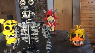 lego FNAF full body endoskeleton [upl. by Betteann]