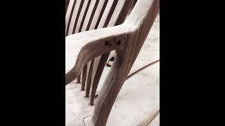 Will anyone still pay for Maloof rocking chairs in 2024woodworking blackwalnut chairs [upl. by Moriyama21]