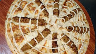 Behari Kabab pizza topping by MR Chef [upl. by Oniram68]