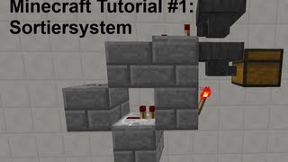 Minecraft Sortiersystem [upl. by Noicpesnoc]