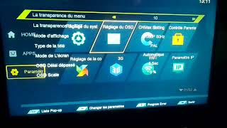 MENU DU DEMO RAYLAN 6605 HD EXTREME [upl. by Baryram594]