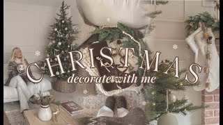 Christmas Decorate With Me 2024  Decorating The Christmas Tree 🌟 [upl. by Tireb690]