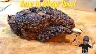 Bone In Ribeye Roast  How to Cook Prime Rib  Cooking With Thatown2 [upl. by Ardnauqal563]