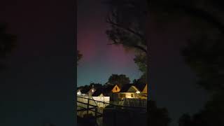 Thursday 1010 Pennsauken NJ Northern lights [upl. by Cornelius652]