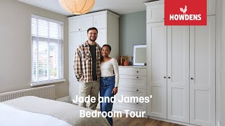 Howdens Fitted Bedroom Makeover with Jade and James [upl. by Yelahc]