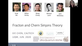 Xie Chen Fracton and Chern Simons Theory [upl. by Auhs]