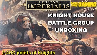 Legions Imperialis Unboxing Knight House Battlegroup [upl. by Cavil63]