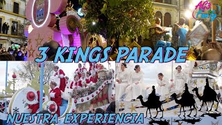 Los Reyes Magos 2022 the biggest parade in Spain [upl. by Fletch759]