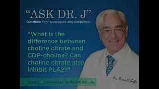 DrJ on The Difference Between Choline Citrate and CDPCholine [upl. by Ayenat]