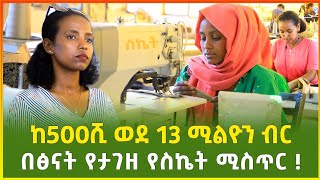 ከ500 ሺ ወደ 13 ሚሊዮን ብር  በፅናት የታገዘ የስኬት ሚስጥር   business ትርፋማ ስራ አዋጭ ስራ  Ethiopia  Gebeya [upl. by Dixon887]