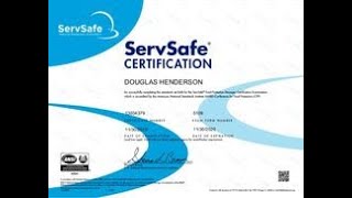 The Secret in Passing the ServSafe Managerial Examination in the United States of America [upl. by Irwin]