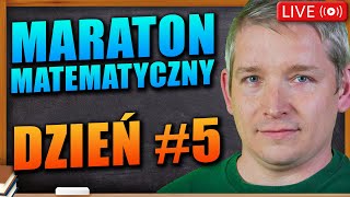 50 zadań otwartych  Maraton matematyczny dzień 5 [upl. by Charin782]