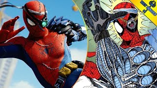 ALL 49 SpiderMan Suits amp Costumes Every Suit  No Way Home All DLC Suit SpiderMan PS5 Remastered [upl. by Nibram]