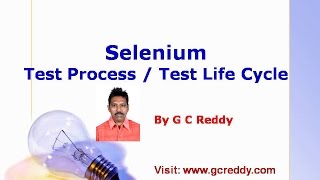 Selenium Test Process  Selenium Life Cycle  New Version [upl. by Htezzil]