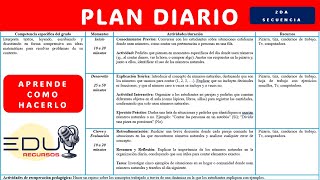 quotPlanificación Diaria Paso a Paso CLASE 2” DESCARGA EL PLAN GRATIS EDURECURSOSRD [upl. by Rasia]