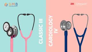 3M Littmann Stethoscope Differentiation Classic 3 vs Cardiology 4 [upl. by Calan27]