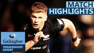 Saracens 2517 Worcester  Comeback Victory at the Allianz Park  Gallagher Premiership  Highlights [upl. by Ennahoj]