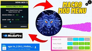 AGARIO NEW MACRO BACK AGARIO ANDROID AND IOS TUTORIAL AGARIO MOBILE [upl. by Alodi141]