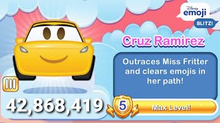 Disney Emoji Blitz  Cruz Ramirez Level 5  Cars  Gameplay [upl. by Nikaniki469]