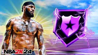 LeBron James is UNGUARDABLE in NBA 2k24 95 Strength  Contact Dunks [upl. by Enidaj]