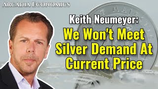 Keith Neumeyer We Wont Meet Silver Demand At Current Price [upl. by Combes]