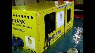 Helicopter underwater escape training warsash maritime academy 2 [upl. by Navek]