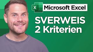 SVERWEIS mit 2 Suchkriterien in Excel 2024 [upl. by Lambertson]