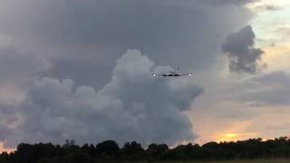 Cessna 310 Flyby [upl. by Trammel]