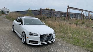 Aodhon AF77 Review ECS Coilovers 2018 B9 A4 [upl. by Hanser]