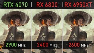 RTX 4070 vs RX 6800 vs RX 6950XT  The FULL GPU COMPARISON [upl. by Garlaand930]