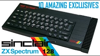 10 Amazing Sinclair ZX Spectrum 128K Exclusives [upl. by Chapman]