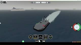 DSS III  Hovercraft Shuttle Bornholm  Wolin [upl. by Asirahc]