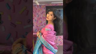 Pragati Verma Transition 💖 Gulaabi Sadi 💃 [upl. by Rhett]