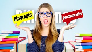 Whats the difference between biography and autobiography  biography VS autobiography [upl. by Immac]