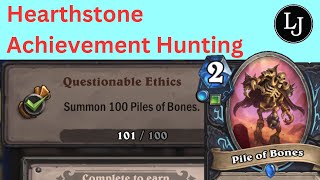 Questionable Ethics  Showdown in the Badlands  Hearthstone Achievements [upl. by Conney]