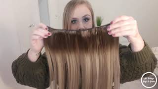 Beauty Works Clip in Hair Extensions Review beautyworks clipinextensions finehair [upl. by Keel]