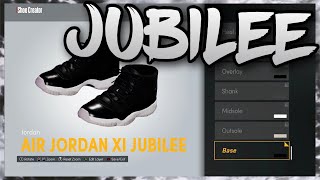 HOW TO MAKE Air Jordan 11 quotJubileequot IN NBA 2K22 NBA 2K22 Shoe Creator [upl. by Petit]