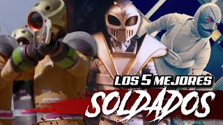 ⚡ LOS 5 MEJORES SOLDADOS ENEMIGOS EN POWER RANGERS ⚡  Armando R [upl. by Yong]