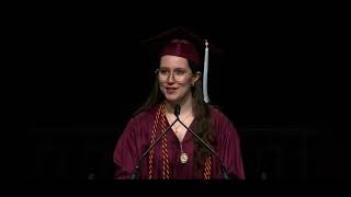 Loyola University Chicago School of Education 2024 Commencement Speech Elizabeth Usher [upl. by Ailec167]