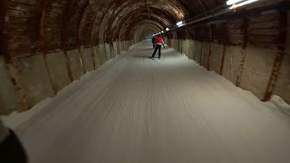 Bettmerhorn Abfahrt  Tunnelpiste 2017 [upl. by Nahtanod455]