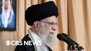 Irans supreme leader issues warning to Israel amid ongoing attacks [upl. by Yam228]