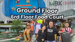 MBK CENTER Ground Floor amp 6rd Floor Food Court Bangkok Thailand [upl. by Ehtiaf]